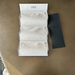 See Eyewear Travel Case - 3 pair Gray